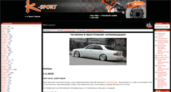 Desktop Screenshot of ksportfinland.com